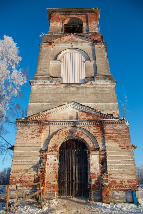 Церковь Рождества Христова, Парфеньево (Некоузский район, Ярославская область). фасады