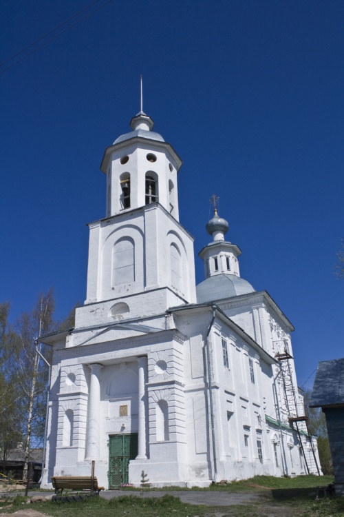 Церковь Троицы Живоначальной, Кубенское (Вологодский район, Вологодская область). фасады