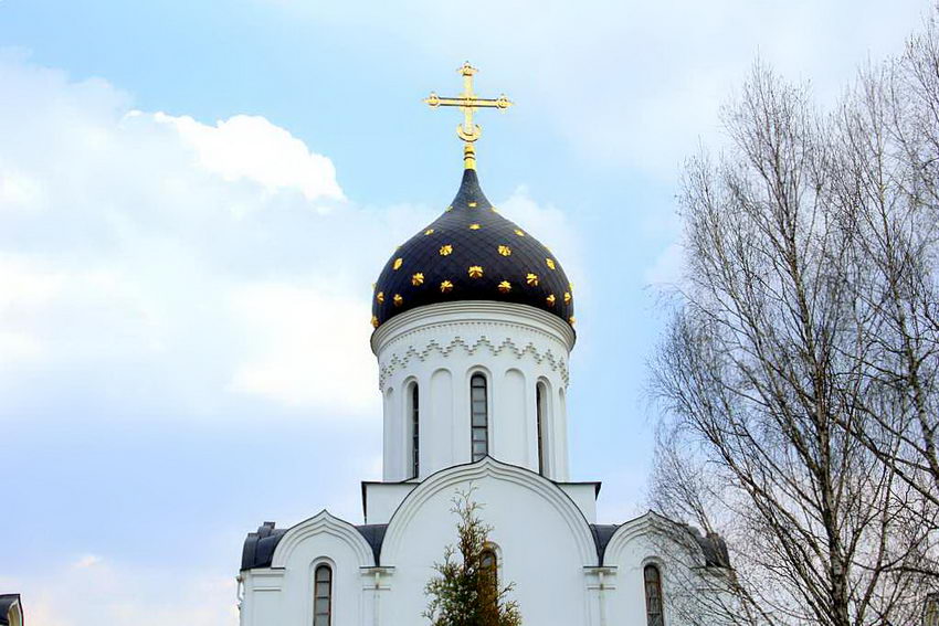 Минск. Елизаветинский женский монастырь. Церковь Елисаветы Феодоровны. архитектурные детали, Главный купол церкви