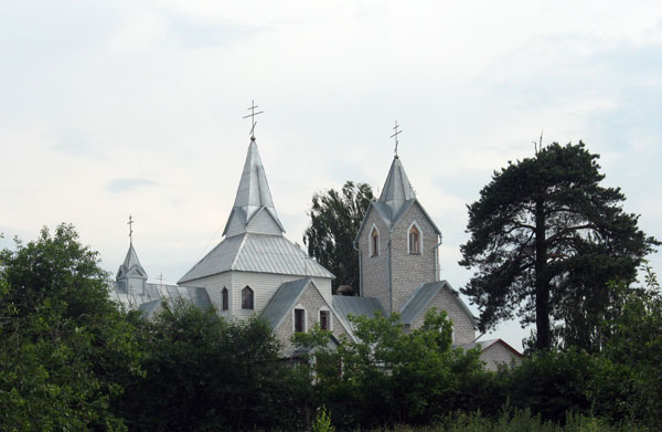 Церковь Петра и Павла, Ратомка (Минский район, Беларусь, Минская область). общий вид в ландшафте
