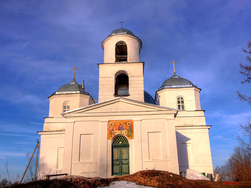 Церковь Троицы Живоначальной, Большое Городно (Валдайский район, Новгородская область). фасады