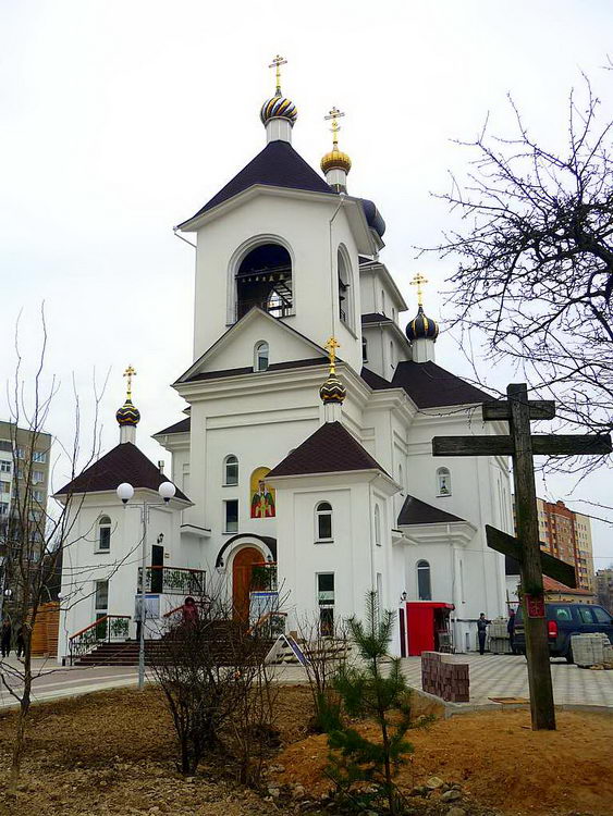 Церковь Софии Слуцкой, Минск (Минск, город, Беларусь, Минская область). фасады, Вид с улицы Корженевского