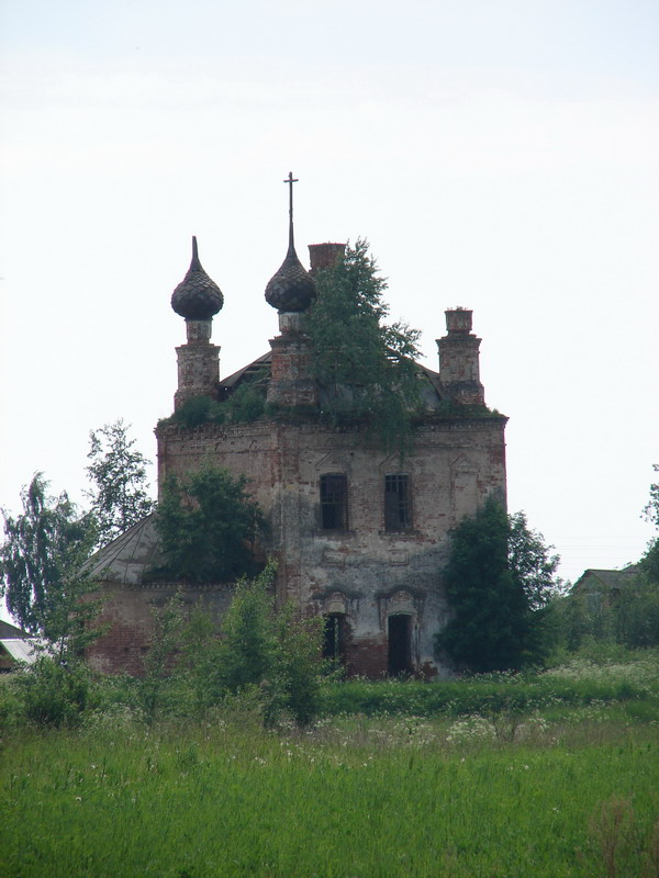 Церковь Казанской иконы Божией Матери, Хабарово (Даниловский район, Ярославская область). фасады