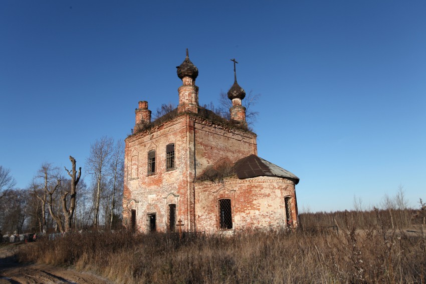 Хабарово. Церковь Казанской иконы Божией Матери. фасады