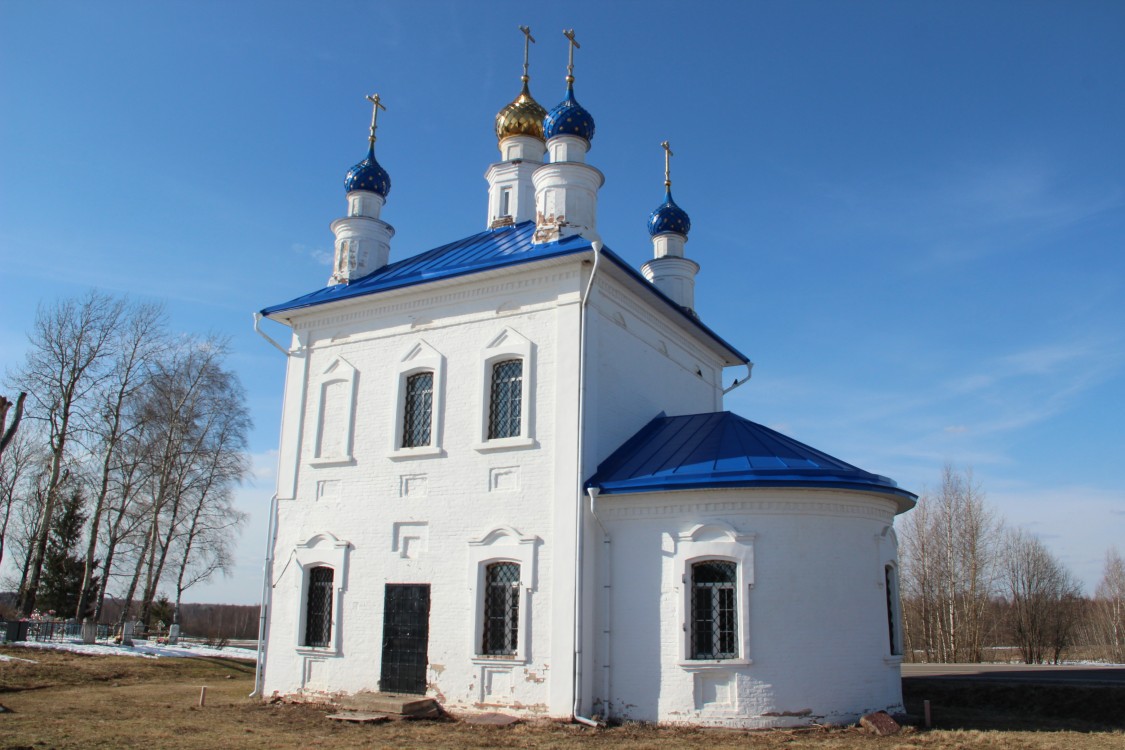 Церковь Казанской иконы Божией Матери, Хабарово (Даниловский район, Ярославская область). фасады