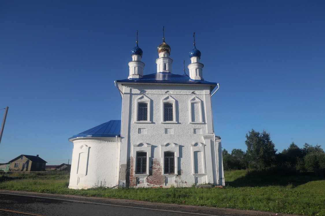 Церковь Казанской иконы Божией Матери, Хабарово (Даниловский район, Ярославская область). фасады