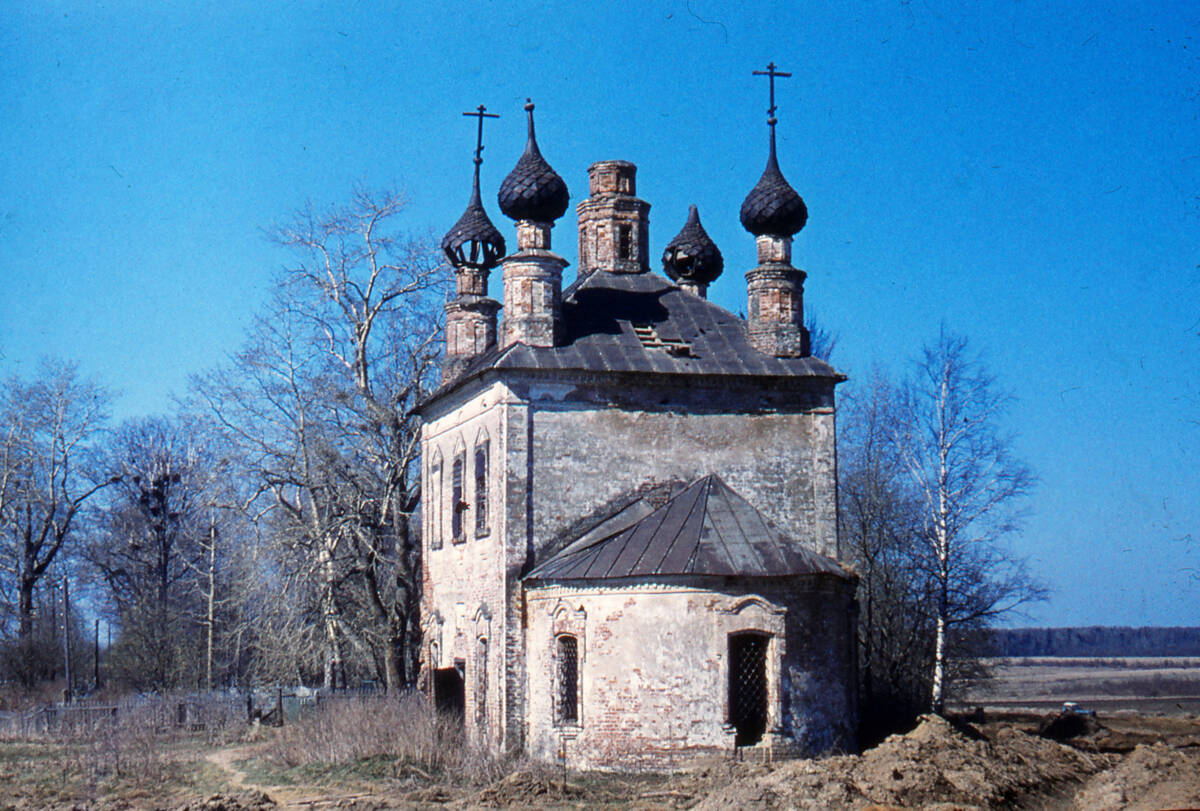 Церковь Казанской иконы Божией Матери, Хабарово (Даниловский район, Ярославская область). фасады