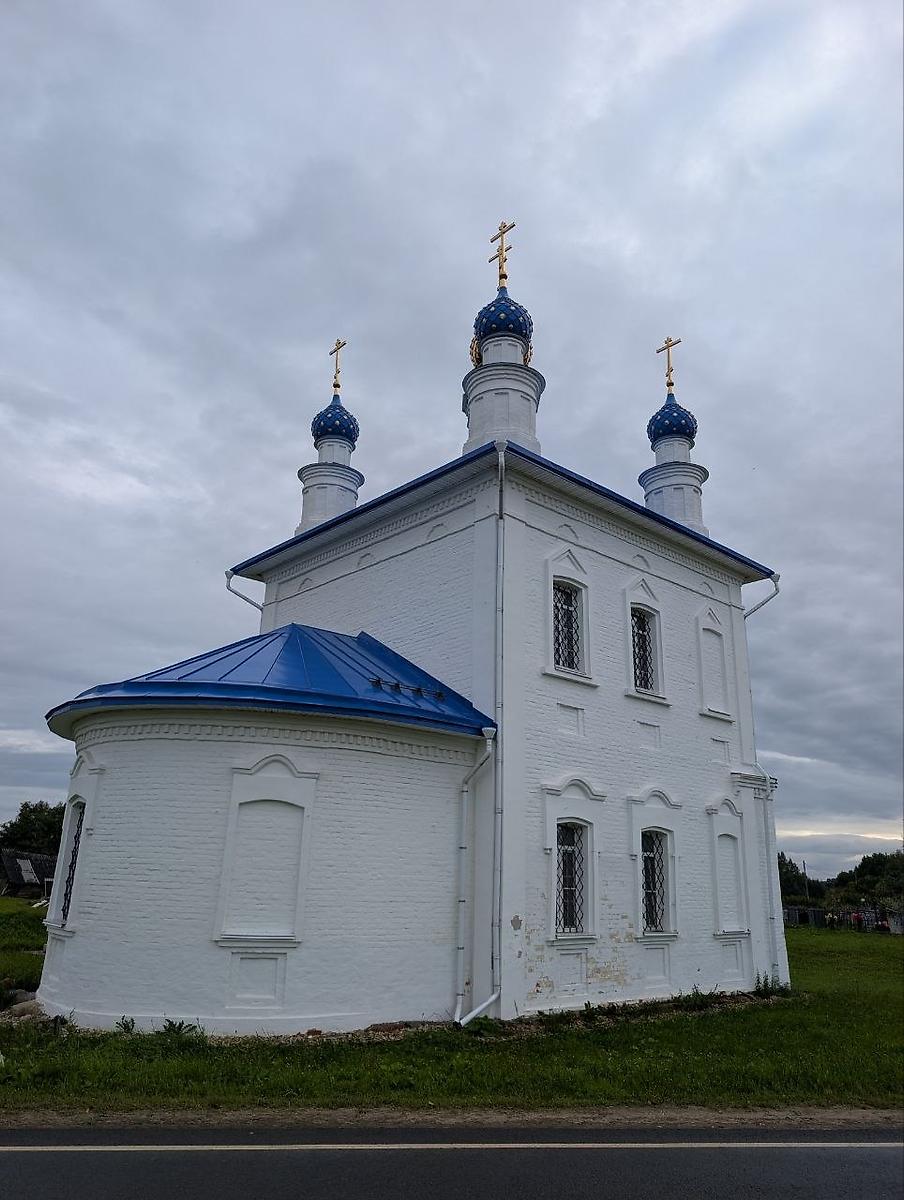 фасады. Церковь Казанской иконы Божией Матери, Хабарово (Даниловский район, Ярославская область)