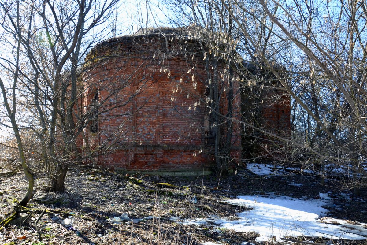 Церковь Казанской иконы Божией Матери, Среднее (Верховский район, Орловская область). фасады, Апсида
