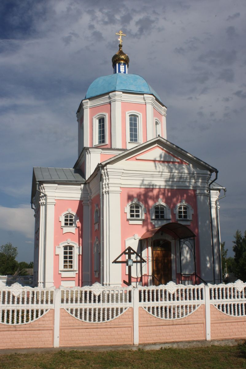 Хомутово. Церковь Георгия Победоносца. фасады