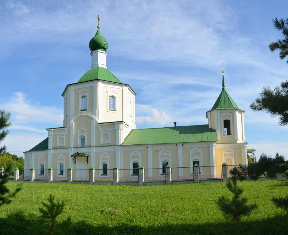 Церковь Вознесения Господня, Малиново (Краснозоренский район, Орловская область). фасады