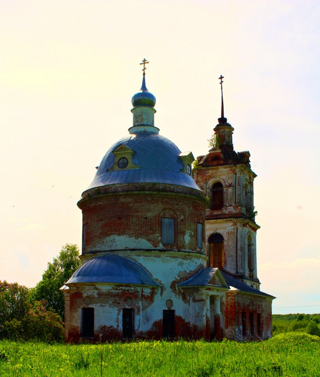 Скоблево. Церковь Николая Чудотворца. фасады