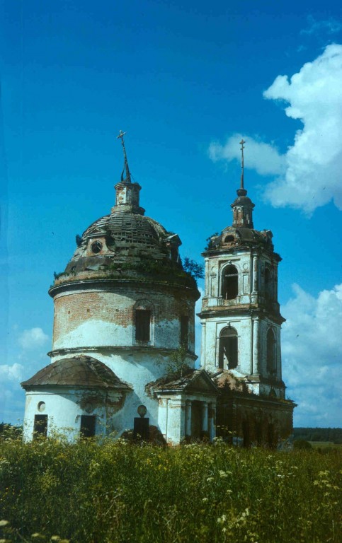 Скоблево. Церковь Николая Чудотворца. фасады