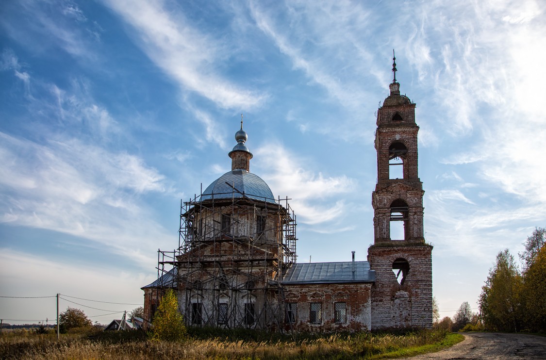 Церковь Николая Чудотворца, Никульское (Переславский район и г. Переславль-Залесский, Ярославская область). фасады