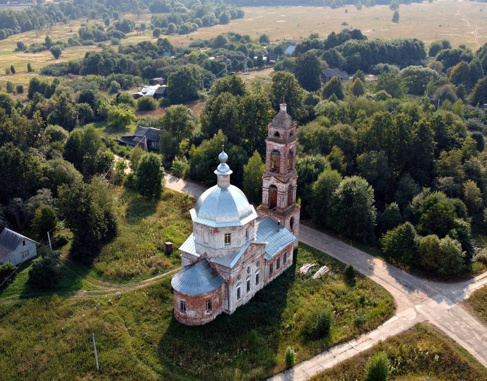 Церковь Николая Чудотворца, Никульское (Переславский район и г. Переславль-Залесский, Ярославская область). фасады