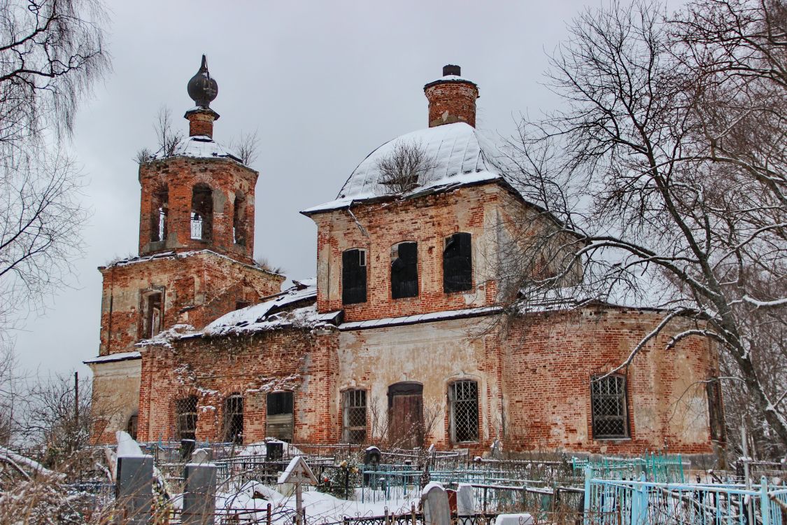 Первитино. Церковь Рождества Пресвятой Богородицы. фасады