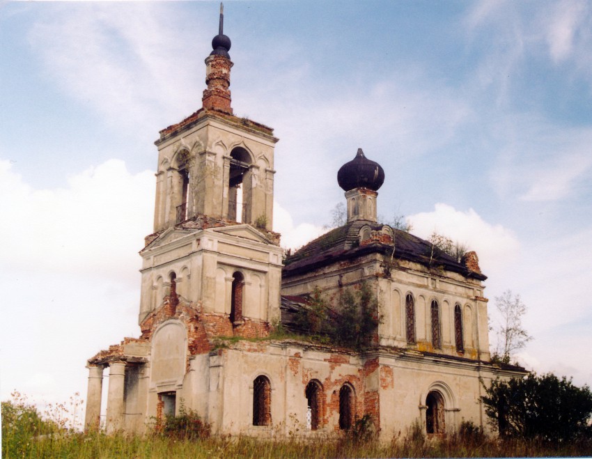 Краснораменье. Церковь Казанской иконы Божией Матери. фасады