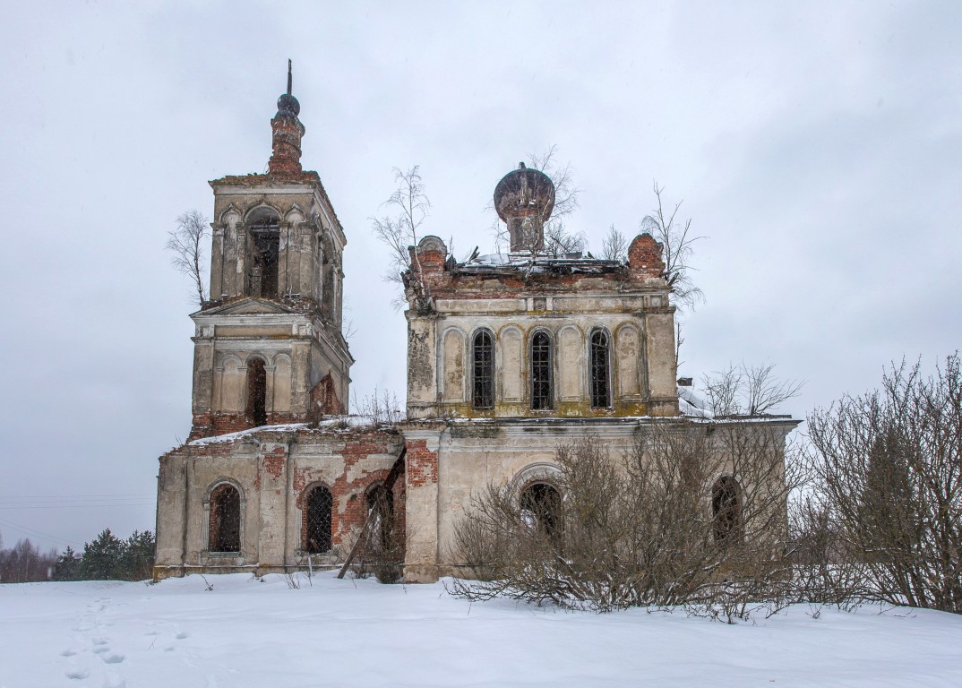 Церковь Казанской иконы Божией Матери, Краснораменье (Ростовский район, Ярославская область). фасады