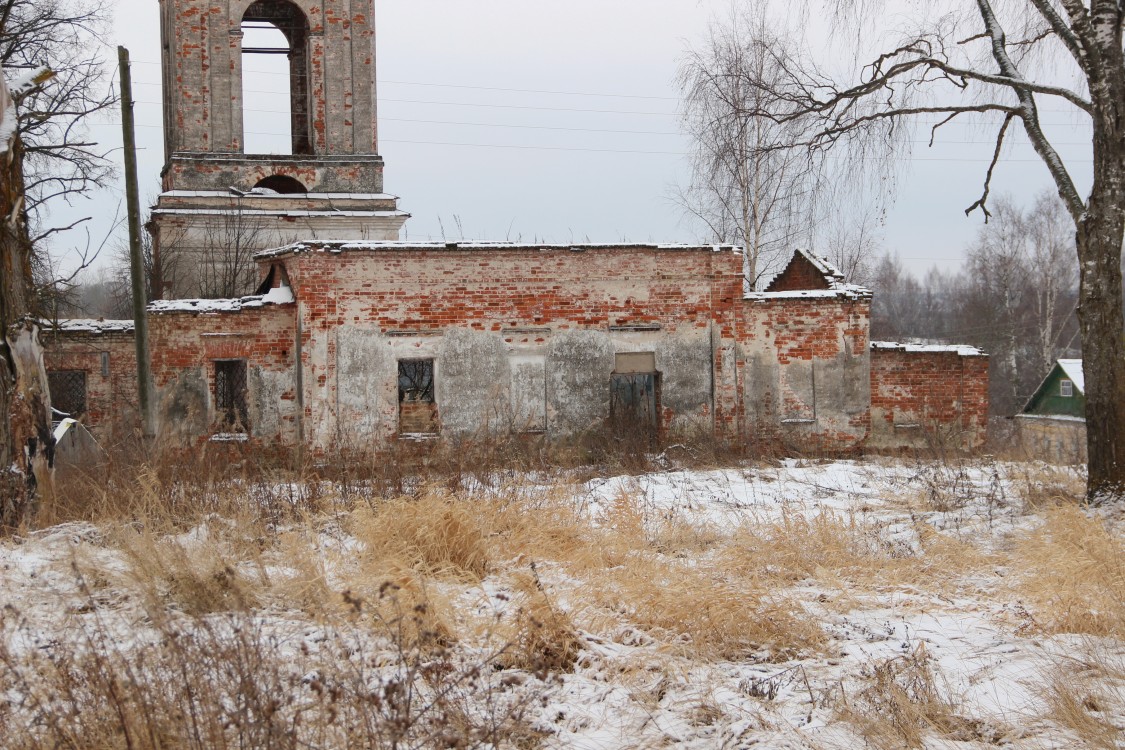 Полянки. Церковь Димитрия Солунского. фасады