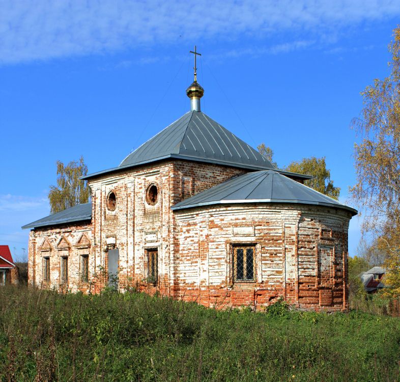 Халдеево. Церковь Николая Чудотворца. фасады