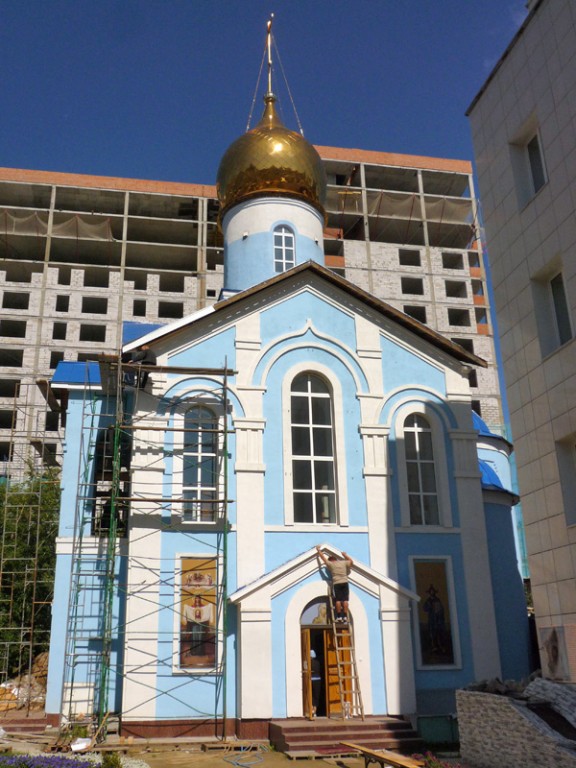 Церковь Казанской иконы Божией Матери при Уральской школе бизнеса, Екатеринбург (Екатеринбург (МО город Екатеринбург), Свердловская область). фасады