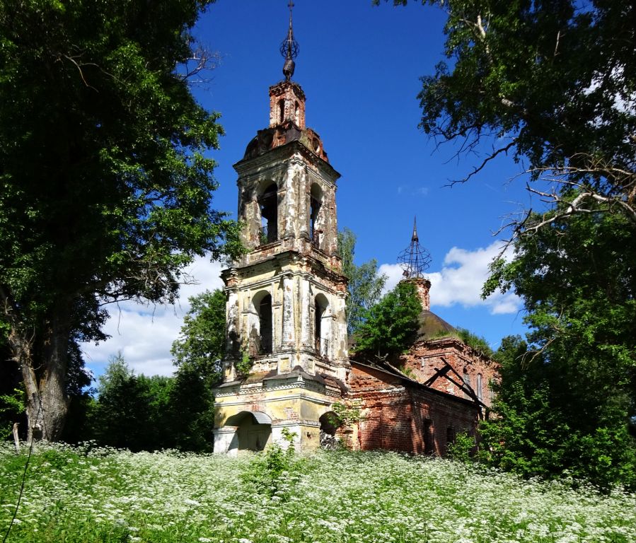 Церковь Покрова Пресвятой Богородицы, Кочнево (Ивановский район, Ивановская область). фасады