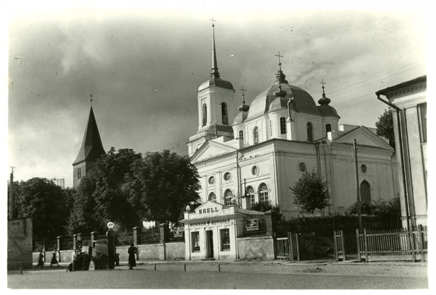Собор Успения Пресвятой Богородицы, Тарту (Тартумаа, Эстония). архивная фотография, Из коллекции Эстонского музея архитектуры. Источник: http://muis.ee/museaalview/2643640