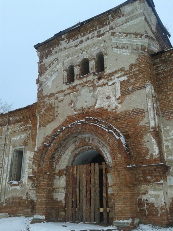 Церковь Космы и Дамиана, Юшково (Каслинский район, Челябинская область). архитектурные детали