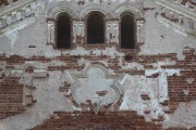 Церковь Космы и Дамиана, Декор над входом в храм<br>, Юшково, Каслинский район, Челябинская область