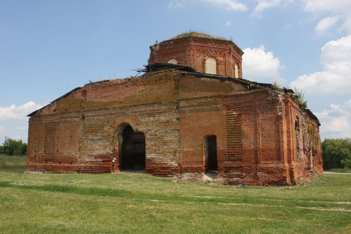 Церковь Космы и Дамиана, Головинщино (Лев-Толстовский район, Липецкая область). фасады