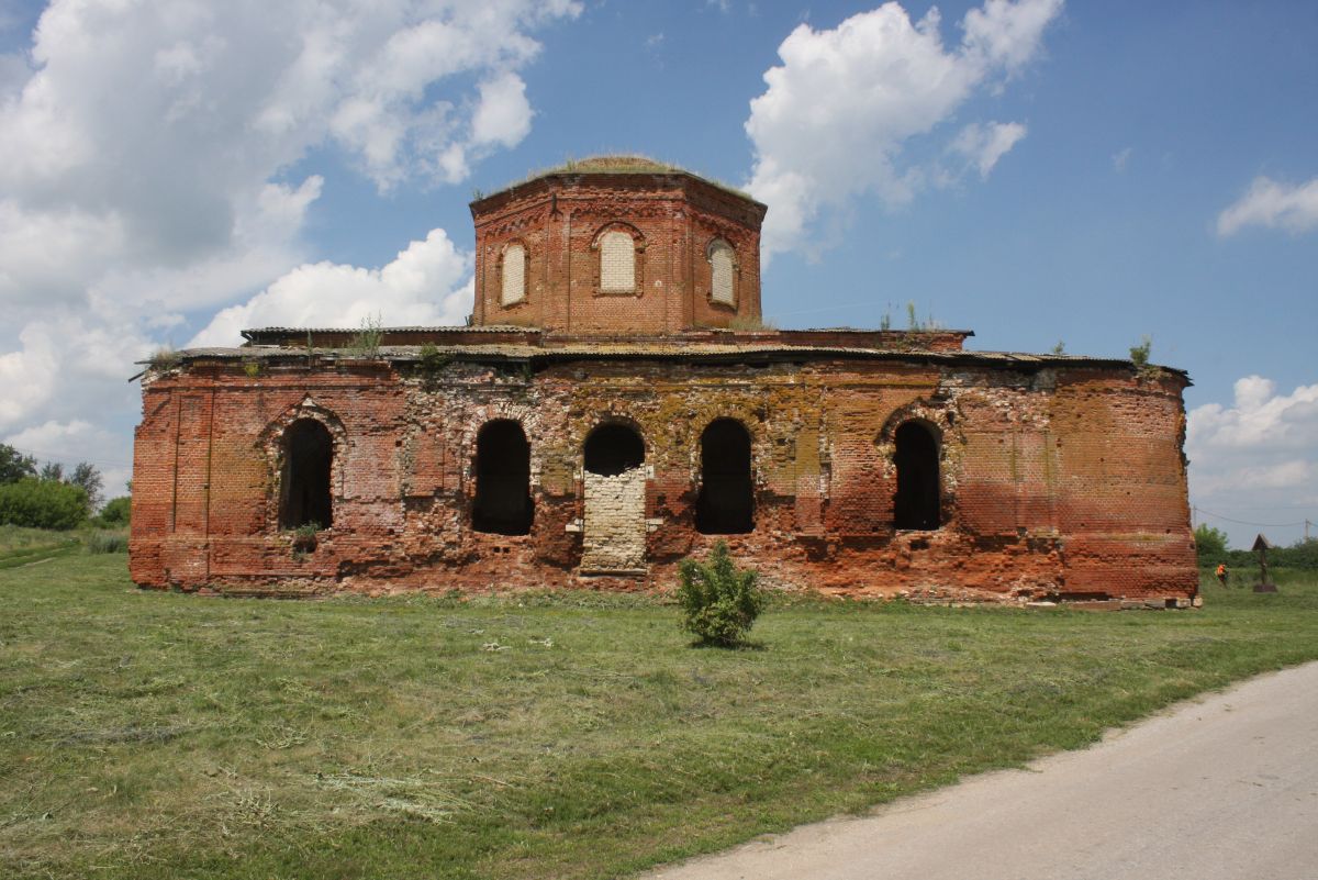 Церковь Космы и Дамиана, Головинщино (Лев-Толстовский район, Липецкая область). фасады