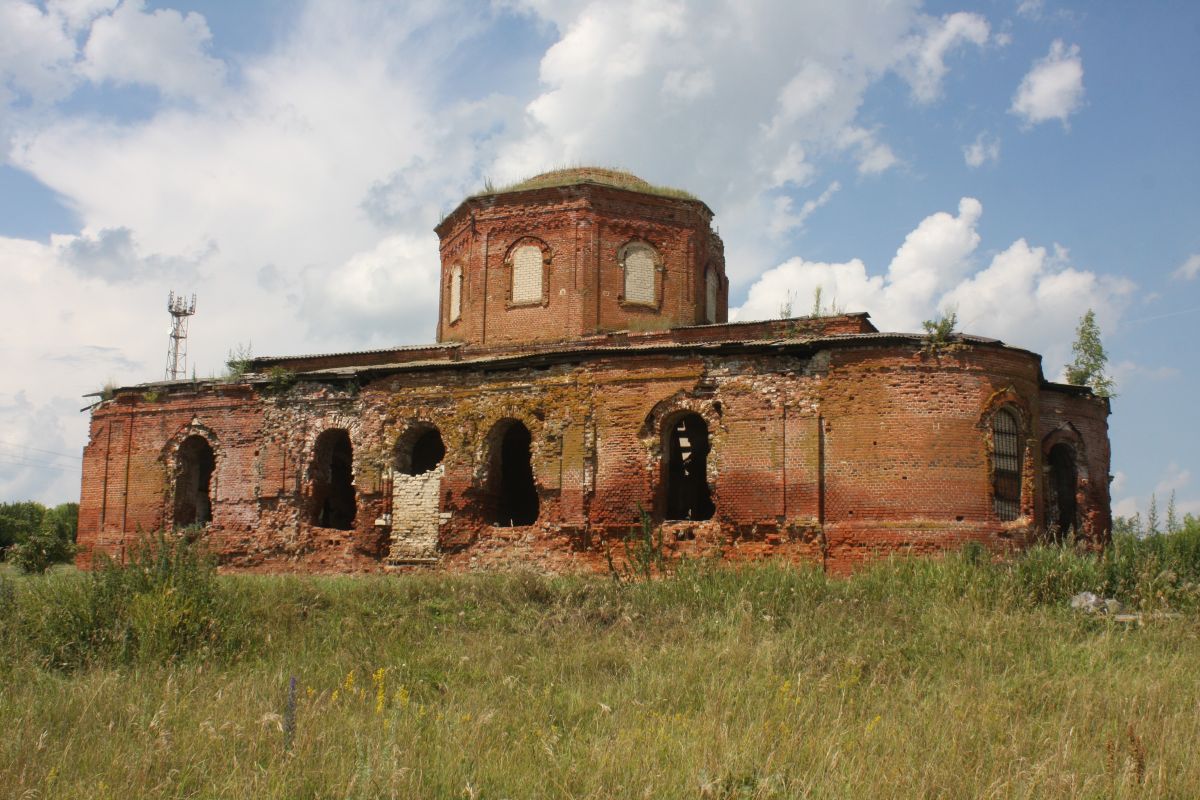 Церковь Космы и Дамиана, Головинщино (Лев-Толстовский район, Липецкая область). фасады