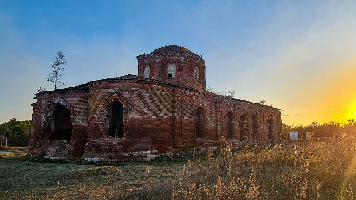 Церковь Космы и Дамиана, Головинщино (Лев-Толстовский район, Липецкая область). фасады