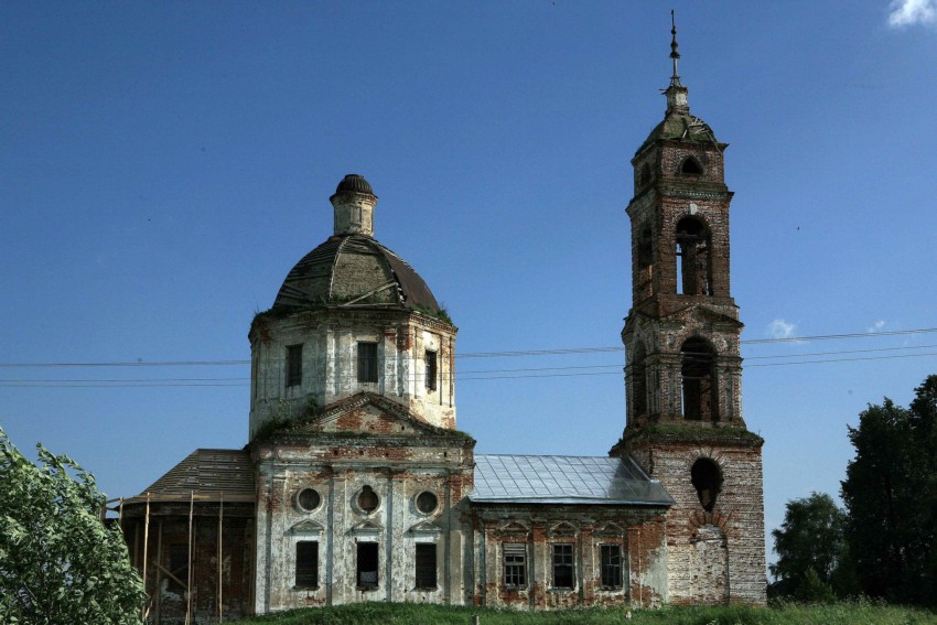 Церковь Николая Чудотворца, Никульское (Переславский район и г. Переславль-Залесский, Ярославская область). фасады