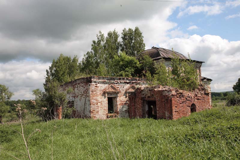 Халдеево. Церковь Николая Чудотворца. фасады