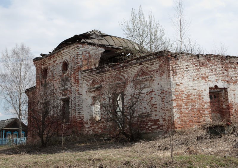 Церковь Николая Чудотворца, Халдеево (Ростовский район, Ярославская область). фасады