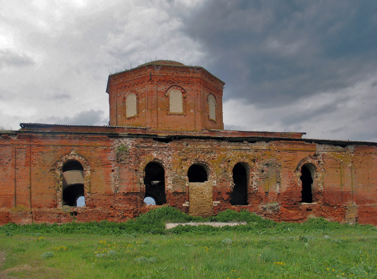 Церковь Космы и Дамиана, Головинщино (Лев-Толстовский район, Липецкая область). фасады