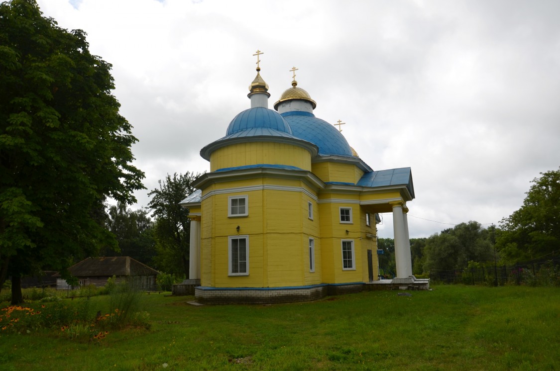 Балыкино. Церковь Николая Чудотворца. фасады