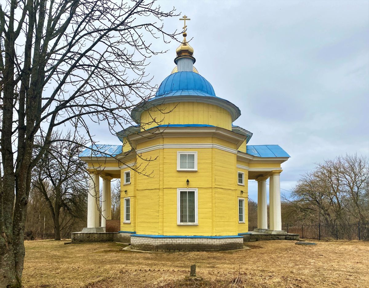 Церковь Николая Чудотворца, Балыкино (Погарский район, Брянская область). фасады, Вид с востока