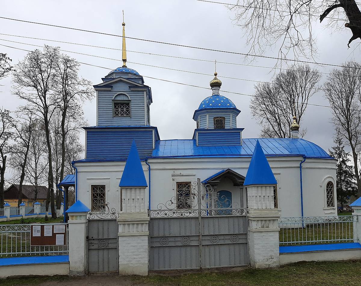 фасады. Церковь Рождества Пресвятой Богородицы, Посудичи (Погарский район, Брянская область)