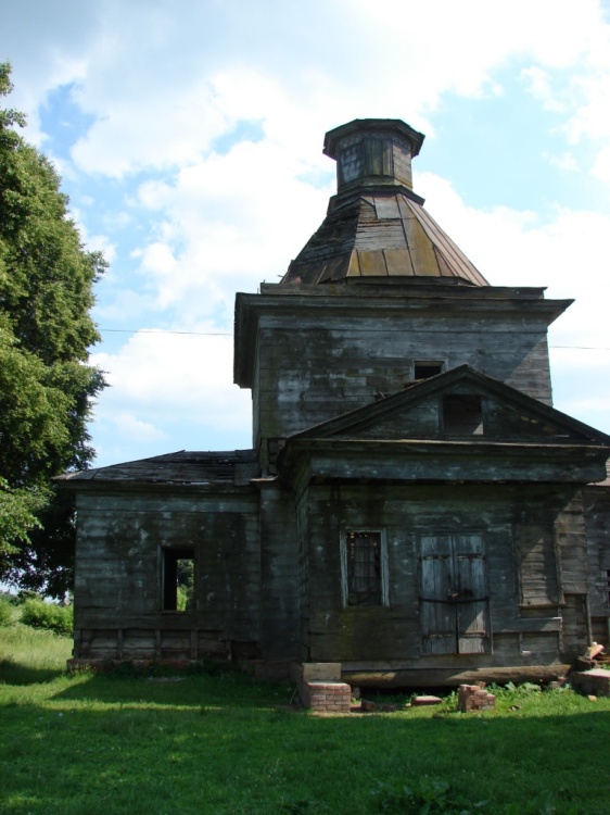 Лобки. Церковь Покрова Пресвятой Богородицы. фасады