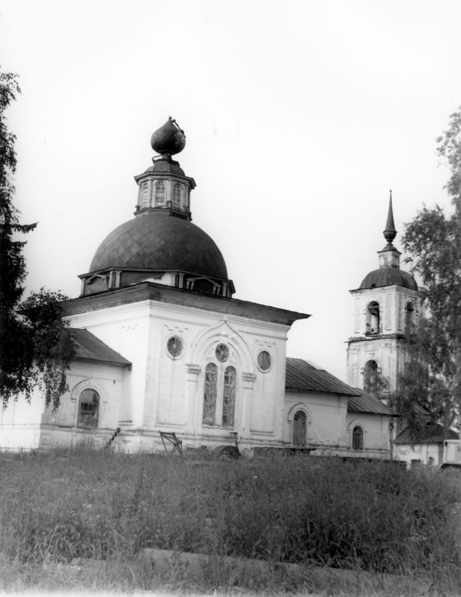 фасады. Церковь Троицы Живоначальной, Погост (Большешальский погост) (Каргопольский район, Архангельская область)