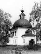 Погост (Большешальский погост). Александра Ошевенского, церковь