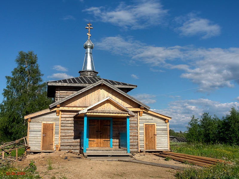 Осташевская. Церковь Илии Пророка. фасады