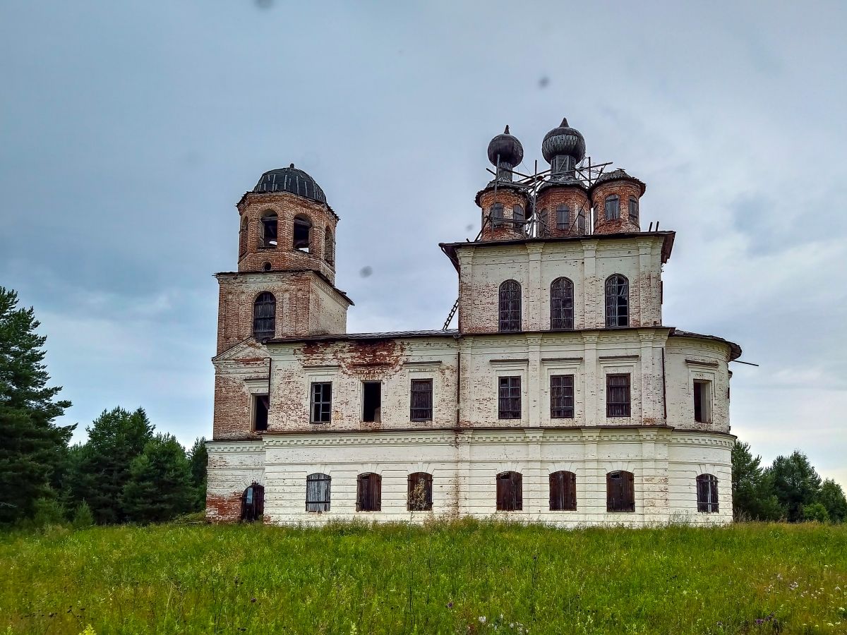 Церковь Вознесения Господня, Пенигеевская (Ямскогорский погост) (Шенкурский район, Архангельская область). фасады