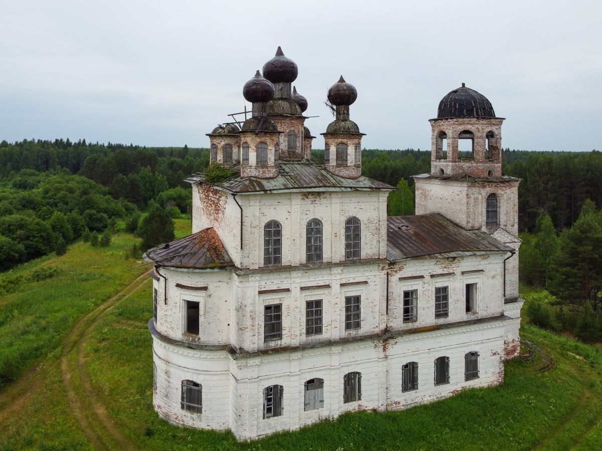 Церковь Вознесения Господня, Пенигеевская (Ямскогорский погост) (Шенкурский район, Архангельская область). фасады