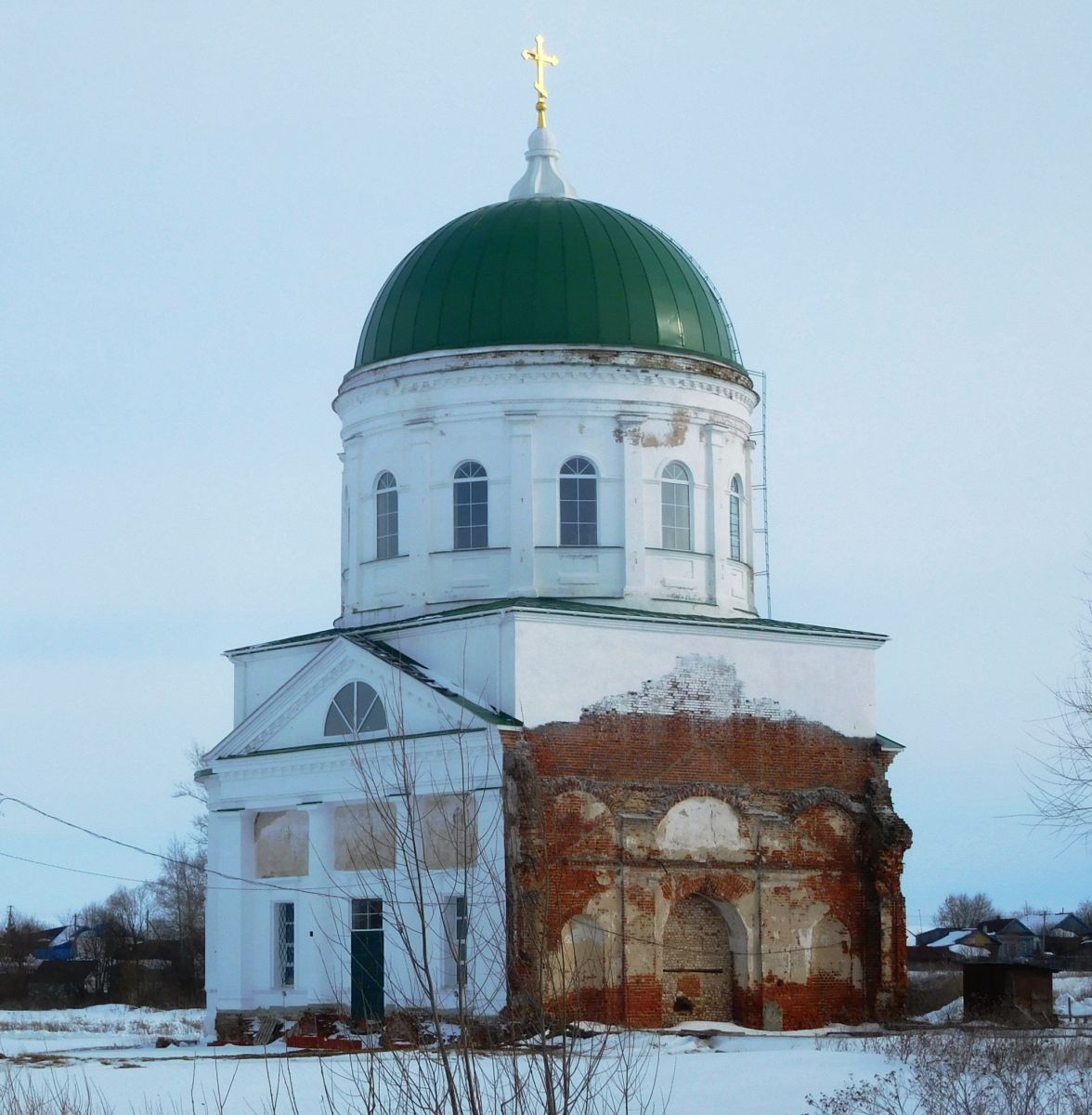 Церковь Троицы Живоначальной, Семёново (Арзамасский район и г. Арзамас, Нижегородская область). фасады