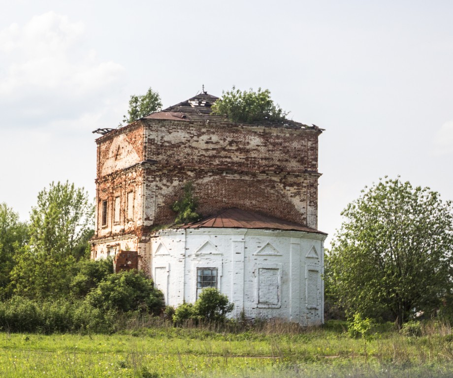 Веригино. Церковь Покрова Пресвятой Богородицы. фасады