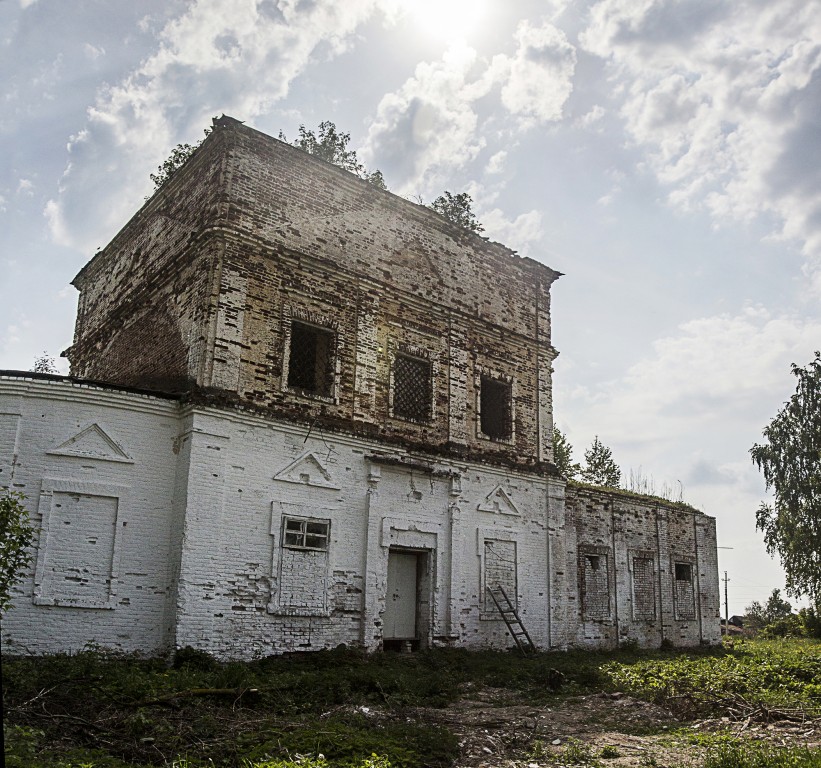 Веригино. Церковь Покрова Пресвятой Богородицы. фасады