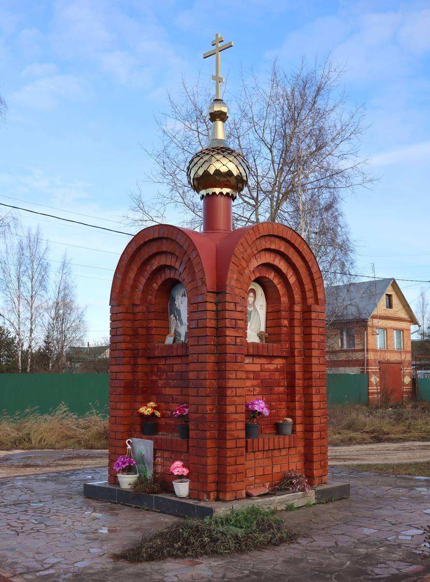 Неизвестная часовня, Головино (Киржачский район, Владимирская область). фасады, Вид с юго-запада